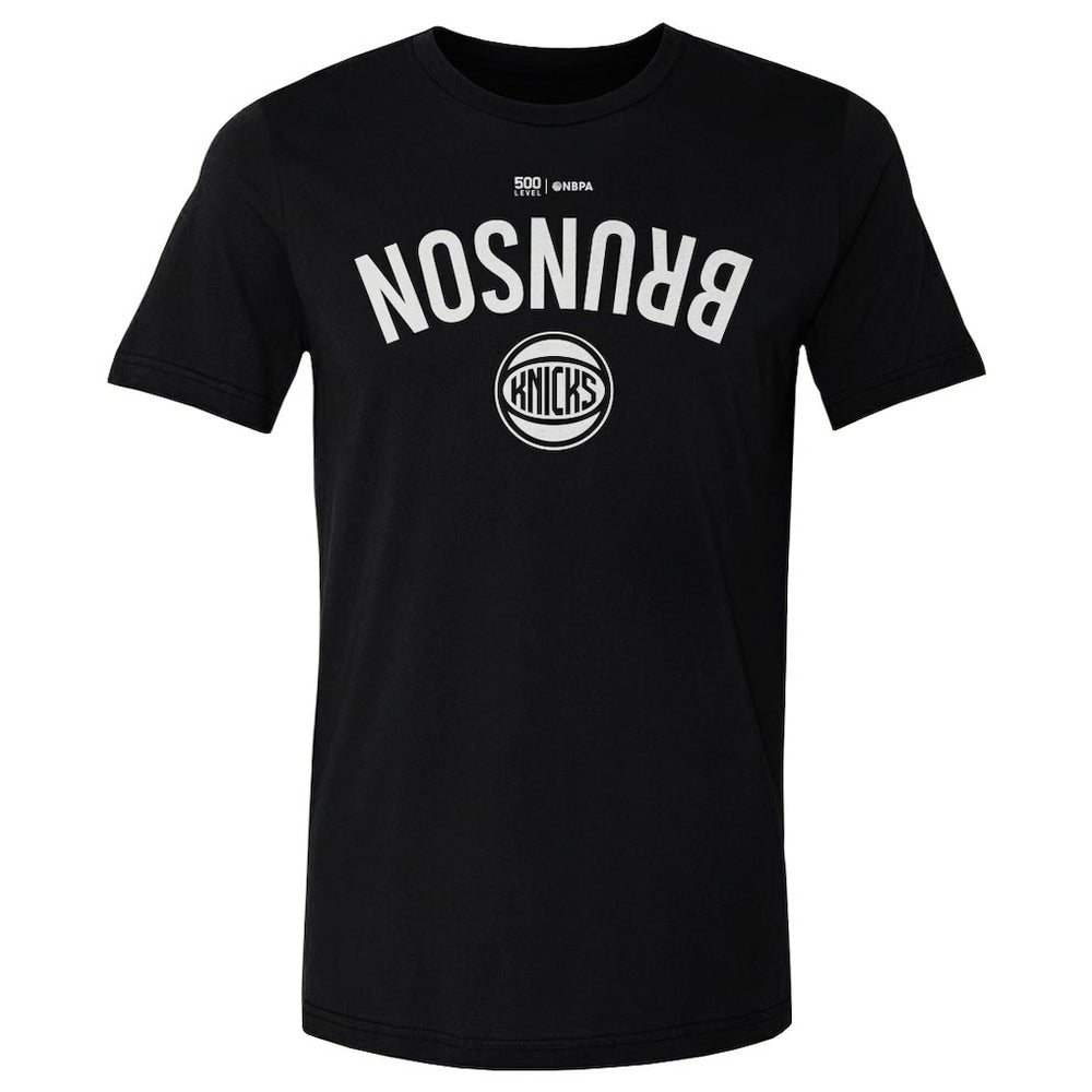 Jalen Brunson New York Knicks 500 Level Invert T-Shirt Black