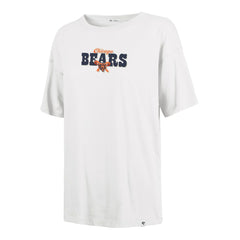 Chicago Bears '47 Women's Bow & Banner Sadie T-Shirt White