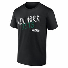 New York Jets Hustle Personalized Name & Number T-Shirt Black