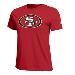 San Francisco 49ers Champion Women's Logo T-Shirt Scarlet