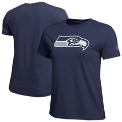 Seattle Seahawks Champion Women's Logo T-Shirt Navy