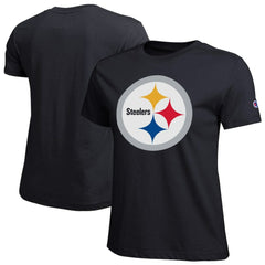 Pittsburgh Steelers Champion Women's Logo T-Shirt Black