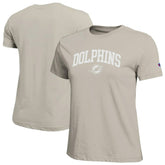 Miami Dolphins Champion Women's Cocoa Butter T-Shirt Light Brown