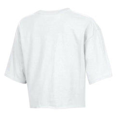 Buffalo Bills Champion Women's Boyfriend Cropped T-Shirt White