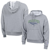Seattle Seahawks Champion Women's Triumph Tri-Blend Hoodie Gray