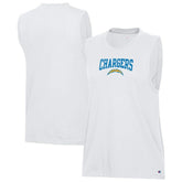 Los Angeles Chargers Champion Women's Muscle Tank Top White