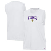 Minnesota Vikings Champion Women's Muscle Tank Top White