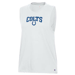 Indianapolis Colts Champion Women's Muscle Tank Top White