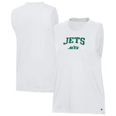 New York Jets Champion Women's Muscle Tank Top White