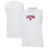 Arizona Cardinals Champion Women's Muscle Tank Top White