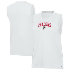 Atlanta Falcons Champion Women's Muscle Tank Top White