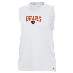 Chicago Bears Champion Women's Muscle Tank Top White