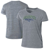 Seattle Seahawks Champion Women's Triumph Tri-Blend V-Neck T-Shirt Gray