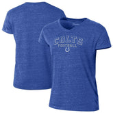 Indianapolis Colts Champion Women's Triumph Tri-Blend V-Neck T-Shirt Royal