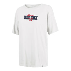 Boston Red Sox '47 Women's Bow & Banner Sadie T-Shirt - Sand T-shirts