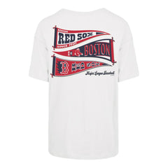 Boston Red Sox '47 Women's Bow & Banner Sadie T-Shirt - Sand T-shirts