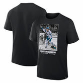 NHL Macklin Celebrini San Jose Sharks NHL Moments Legacy T-Shirt - Black