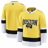 NHL Boston Bruins Fanatics 2026 NHL Stadium Series Premium Custom Jersey - Gold