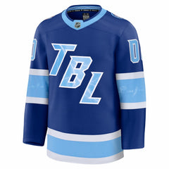 NHL Tampa Bay Lightning Fanatics 2026 NHL Stadium Series Premium Custom Jersey - Blue