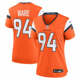 NFL DeMarcus Ware Denver Broncos Women's Team Retired Game Jersey - Orange
