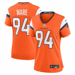 NFL DeMarcus Ware Denver Broncos Women's Team Retired Game Jersey - Orange