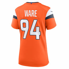 NFL DeMarcus Ware Denver Broncos Women's Team Retired Game Jersey - Orange