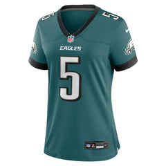 NFL Donovan McNabb Philadelphia Eagles Women's Team Retired Game Jersey - Midnight Green