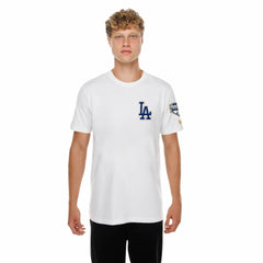 Los Angeles Dodgers New Era 2026 Gold Collection Logo & Patch T-Shirt - White T-shirts
