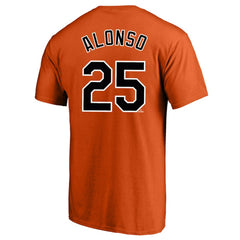 Pete Alonso Baltimore Orioles Profile Big & Tall Name & Number T-Shirt - Orange T-shirts