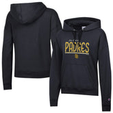 San Diego Padres Champion Women's Vintage Powerblend Hoodie - Black Hoodies