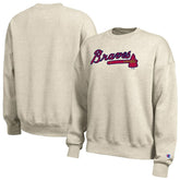 Atlanta Braves Champion Women's All-Star Sweatshirt - Oatmeal Sweatshirts