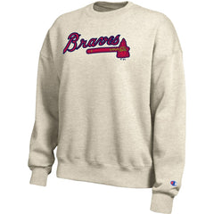 Atlanta Braves Champion Women's All-Star Sweatshirt - Oatmeal Sweatshirts