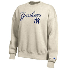New York Yankees Champion Women's All-Star Sweatshirt - Oatmeal Sweatshirts