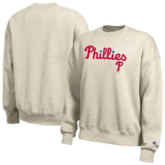 Philadelphia Phillies Champion Women's All-Star Sweatshirt - Oatmeal Sweatshirts