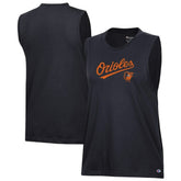 Baltimore Orioles Champion Women's Muscle Tank Top - Black Tanks