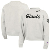 San Francisco Giants Champion Women's Triumph Tri-Blend Sweatshirt - Stone Sweatshirts