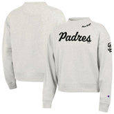 San Diego Padres Champion Women's Triumph Tri-Blend Sweatshirt - Stone Sweatshirts
