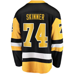 NHL Stuart Skinner Pittsburgh Penguins Fanatics Home Breakaway Jersey - Black
