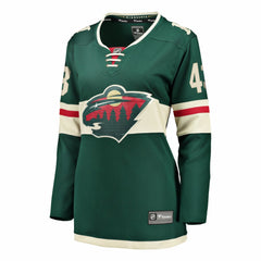 NHL Quinn Hughes Minnesota Wild Fanatics Women's Home Breakaway Jersey - Green