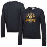 NHL Boston Bruins Champion Women's Powerblend Fleece Sweatshirt - Black