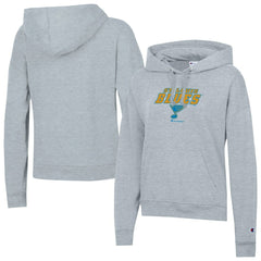 NHL St. Louis Blues Champion Women's Powerblend Fleece Hoodie - Gray