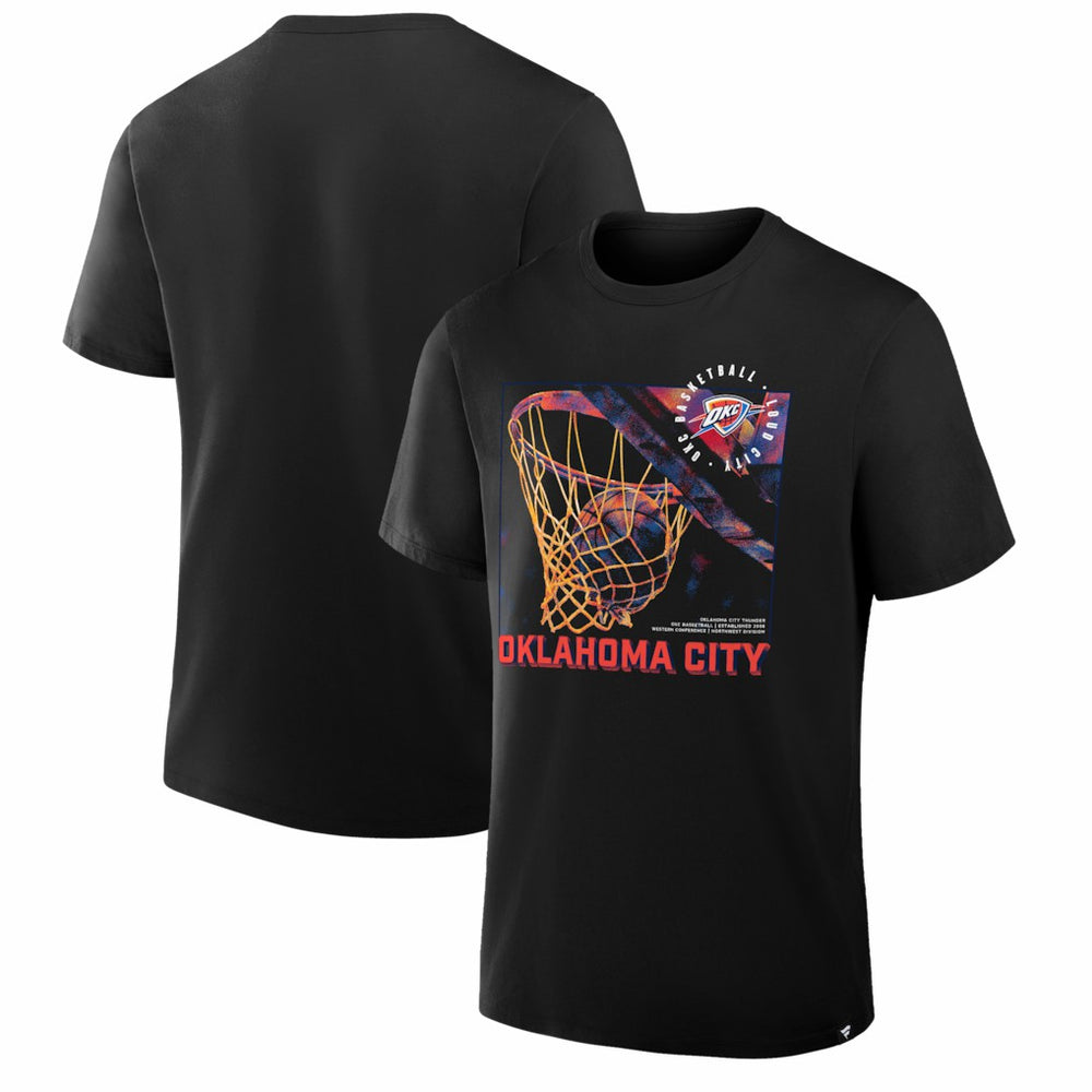 Oklahoma City Thunder Chase Chrome T-Shirt Black
