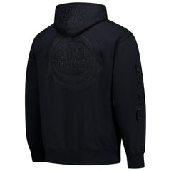 Detroit Pistons Phantom Fleece Hoodie Black
