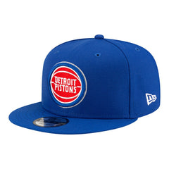 Detroit Pistons One Tone Team 9FIFTY Adjustable Hat Blue