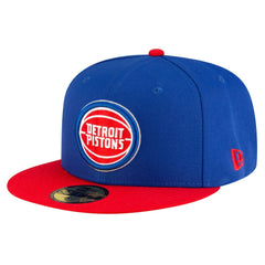Detroit Pistons Two-Tone 59FIFTY Fitted Hat Blue