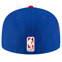 Detroit Pistons Two-Tone 59FIFTY Fitted Hat Blue