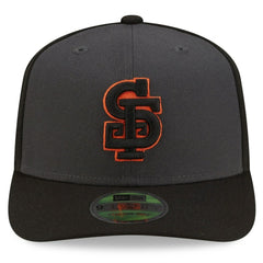 San Francisco Giants New Era Player Replica Alternate 9SEVENTY Adjustable Hat - Gray/Black Hats