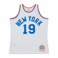 NBA Nathaniel Clifton New York Knicks 1950-51 Pioneers Swingman Jersey - White
