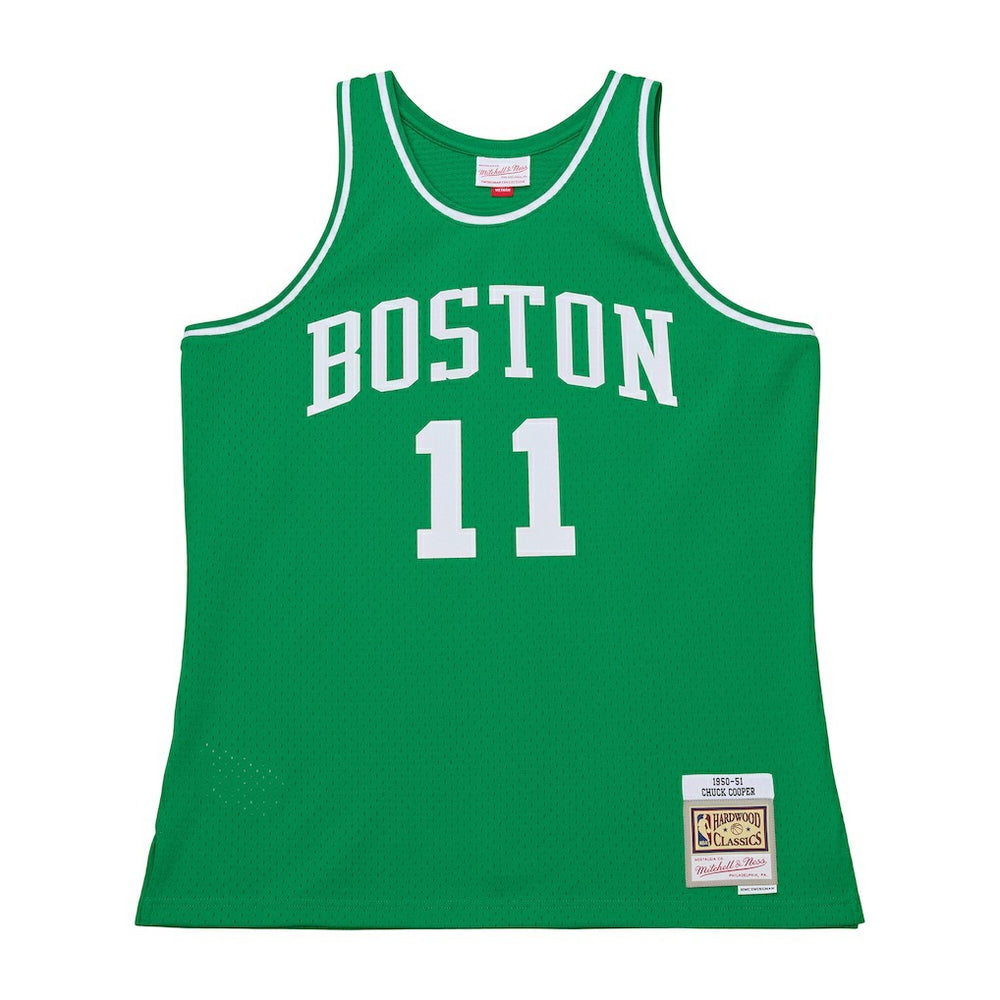 NBA Chuck Cooper Boston Celtics 1950-51 Pioneers Swingman Jersey - Kelly Green