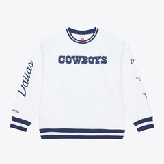 Dallas Cowboys White Out Fleece Sweatshirt White